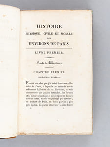 Histoire Physique, Civile et Morale des Environs de Paris (7 Tomes - Complet) Depuis les premiers temps historiques jusqu'à nos jours.