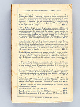 Les Hommes de la Pierre Ancienne (Paléolithique et Mésolithique) [ Livre dédicacé par l'abbé Henri Breuil à son ami Fernand Windels, le photographe de ...