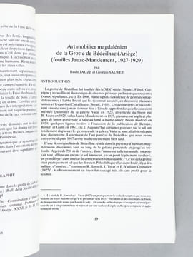 [ Lot suivi de 51 numéros du Tome IV de 1949 au Tome LIV de 1999 ] Préhistoire Spéléologie Ariégeoise. Bulletin de la Société Préhistorique de ...