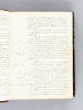 Cours manuscrit de J. Bouffard, élève de l'Ecole Normale Primaire de la Gironde, établie à la Grande Sauve, canton de Créon, et sorti le 20 août 1860, ...