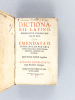 Dictionarii Latino-Graeci, sive Synonymorum D. M. R. Pars 1. HOESCHEL, David ; RULAND, Martin
