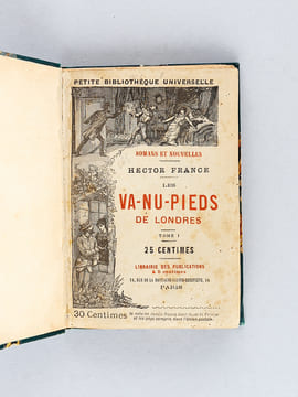 Les Va-nu-pieds de Londres (2 Tomes - Complet). FRANCE, Hector