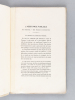 L'Assistance Publique. Son origine, ses phases successives [ Edition originale - Livre dédicacé par l'auteur ]. DE BEAUCORPS, Vicomte Maxime