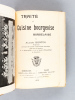 Traité de Cuisine bourgeoise bordelaise [ Edition originale ]. BONTOU, Alcide ; [ DESPLANQUES, Jean-Félix ]
