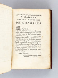 Heures Nouvelles dédiées à Madame la Duchesse de Chartres. Contenant Tous les Offices, Vêpres, Hymnes & Proses qui se disent à l'Eglise.