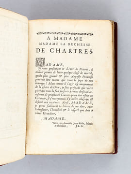 Heures Nouvelles dédiées à Madame la Duchesse de Chartres. Contenant Tous les Offices, Vêpres, Hymnes & Proses qui se disent à l'Eglise.. Collectif