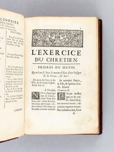 Heures Nouvelles dédiées à Madame la Duchesse de Chartres. Contenant Tous les Offices, Vêpres, Hymnes & Proses qui se disent à l'Eglise.
