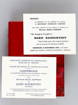 Cahiers intimes inédits de Marie Bashkirtseff (4 Tomes - Complet). BASHKIRTSEFF, Marie