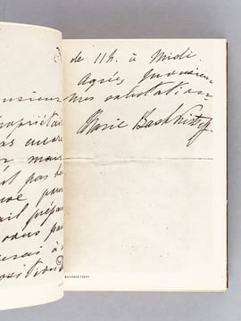Cahiers intimes inédits de Marie Bashkirtseff (4 Tomes - Complet). BASHKIRTSEFF, Marie