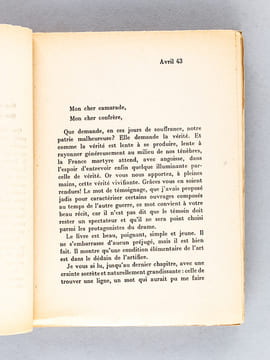 J'étais médecin avec les chars... Journal de Guerre [ Livre dédicacé par l'auteur ]. SOUBIRAN, André 