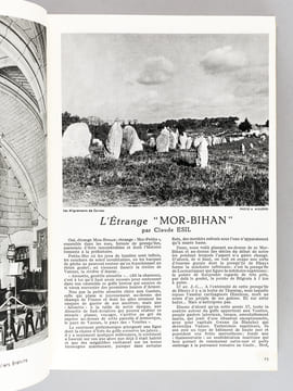 La France à Table. Gastronomie. Tourisme. Folklore. Volume "Bretagne - Côte Atlantique" : N°83. Mars 1960. Bretagne Sud ; 84. Avril 1960. Finistère ; ...