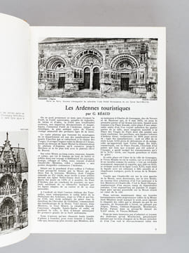 La France à Table. Gastronomie. Tourisme. Folklore. Volume "Est" : N° 113. mars 1965. Ardennes ; 114. Mai 1965. Marne ; 115. Juin 1965. Meuse ; 116. ...