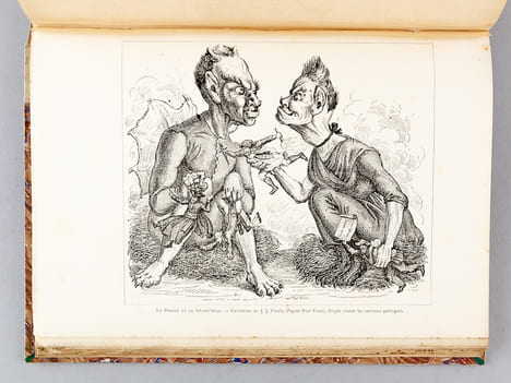 Les Moeurs et la Caricature en Allemagne, en Autriche, en Suisse. . GRAND-CARTERET, J.