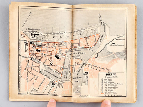 Dieppe, Le Tréport, Mers, Ault, Onival [ Guides Joanne - 1907 ]. JOANNE, Guides