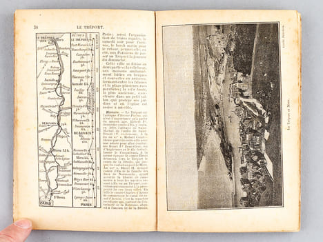 Dieppe, Le Tréport, Mers, Ault, Onival [ Guides Joanne - 1907 ]. JOANNE, Guides