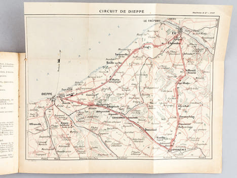 Dieppe, Le Tréport, Mers, Ault, Onival [ Guides Joanne - 1907 ]. JOANNE, Guides