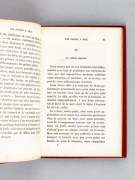 Une Saison à Nice, Chambéry et Savoie [ Contient : ] Montalban - Nice et ses environs - La Croix de Marber - Le Pape Pie VII, août 1809, février 1814 ...
