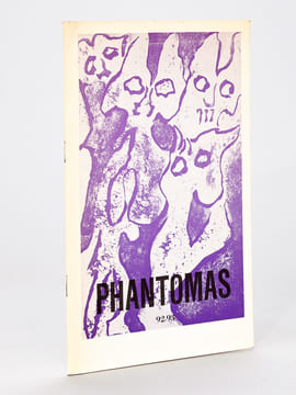Revue Phantomas 92-93 : Jean Raine. Quelques pâleurs d'Amour. 1947-1960 [ Livre dédicacé par l'auteur ]. RAINE, Jean