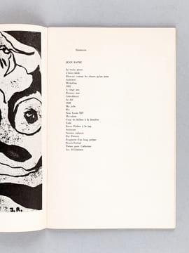Revue Phantomas 92-93 : Jean Raine. Quelques pâleurs d'Amour. 1947-1960 [ Livre dédicacé par l'auteur ]. RAINE, Jean
