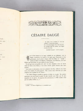Césaire Daugé [ Edition originale - Livre dédicacé par l'auteur ]. DESPINS, Louis ; [LAPEYRE, Louis ]