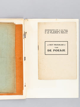 Die Poesjenellenkelder (Théâtre de Marionnettes d'Anvers) [ Avec 3 courriers manuscrits originaux ayant servis à la rédaction de l'ouvrage ]. JEANNE, ...