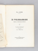Die Poesjenellenkelder (Théâtre de Marionnettes d'Anvers) [ Avec 3 courriers manuscrits originaux ayant servis à la rédaction de l'ouvrage ]. JEANNE, ...