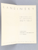 Kandinsky. Aquarelles et gouaches. Collection privée de Madame W. Kandinsky. Carte d'Invitation au Vernissage à la Galerie Maeght, 13 rue de Téhéran, ...