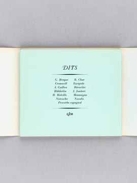 Dits (3 Volumes - Complet) Dits I - Dits II - Dits III [ Contient : ] Dits I : Le Président Cuénot L'Ecclésiaste Jésus Lao Tseu Lucilius Rembrantd ...