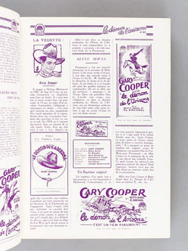 Films Paramount. Livre d'Or Saison 1928-1929. Manuel de publicité & d'Exploitation. Société Anonyme Française des Films Paramount