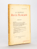 La Nouvelle Revue Française. N°1 - 15 Novembre 1908 [ Edition originale - Exemplaire de Luxe sur papier Japon ]. Collectif