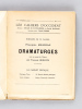 Dramaturges [ Edition originale ]. MAURIAC, François