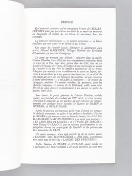 Les chantres de Phébus ou portrait de Myriam et Gaston de Béarn [ Livre dédicacé par l'auteur, avec 2 L.A.S. ]. GARRIGUE, Gérard