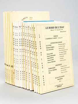 Le Bord de l'Eau. Revue littéraire mensuelle (18 premiers numéros, du n° 1 de décembre 1993 au n° 18 de janvier-février 1996) [ Avec plusieurs billets ...