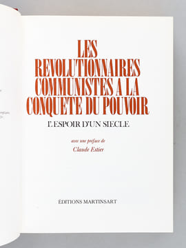 Les Grands Révolutionnaires (8 Tomes - Complet) [ Edition originale en reliure plein cuir ] Les géants de 89 : La liberté ou la mort ; Les socialistes ...