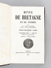 Revue de Bretagne et de Vendée. Année 1878 (2 Tomes, tomes 43 et 44 - Complet) [ Edition originale ] Correspondance des Bénédictins bretons et autres ...