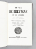 Revue de Bretagne et de Vendée. Année 1879 (2 Tomes, Tomes 45 et 46 - Complet) [ Edition originale ] Vingt-Troisième Année Cinquième Série. Tomes V et ...