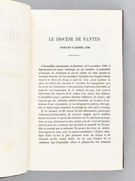 Revue de Bretagne et de Vendée. Année 1883 (2 Tomes, Tomes 53 et 54 - Complet) [ Edition originale ] Vingt-Septième Année Sixième Série. Tomes III et ...