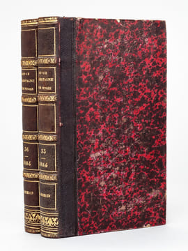 Revue de Bretagne et de Vendée. Année 1884 (2 Tomes, Tomes 55 et 56 - Complet) [ Edition originale ] Vingt-Huitième Année Sixième Série. Tomes V et VI ...