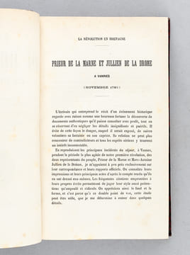 Revue de Bretagne et de Vendée. Année 1884 (2 Tomes, Tomes 55 et 56 - Complet) [ Edition originale ] Vingt-Huitième Année Sixième Série. Tomes V et VI ...