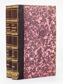 Revue de Bretagne et de Vendée. Année 1877 (2 Tomes, Tomes 41 et 42 - Complet) [ Edition originale ] Vingt et Unième Année Cinquième Série. Tomes I et ...