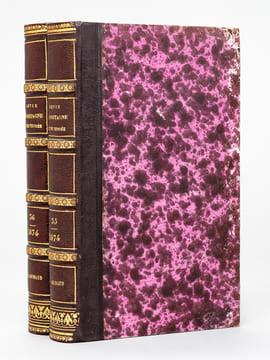 Revue de Bretagne et de Vendée. Année 1874 (2 Tomes, Tomes 35 et 36 - Complet) [ Edition originale ] Dix-Huitième Année Quatrième Série. Tomes V et VI ...