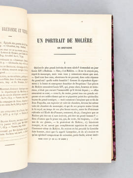 Revue de Bretagne et de Vendée. Année 1874 (2 Tomes, Tomes 35 et 36 - Complet) [ Edition originale ] Dix-Huitième Année Quatrième Série. Tomes V et VI ...