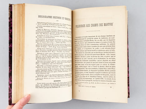 Revue de Bretagne et de Vendée. Année 1874 (2 Tomes, Tomes 35 et 36 - Complet) [ Edition originale ] Dix-Huitième Année Quatrième Série. Tomes V et VI ...