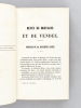 Revue de Bretagne et de Vendée. Année 1858. Premier semestre (Tome III) [ Edition originale ] [ Contient notamment : ] Le Poitou sous les ...