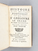 Histoire du Pontificat de St Grégoire le Grand (2 Tomes - Complet). MAIMBOURG, Monsieur ; [ MAIMBOURG, Louis ]