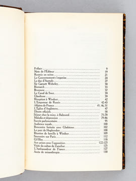 Lettres intimes.. DISRAELI, Benjamin
