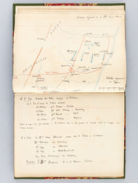 [ Manuscrit : Histoire militaire de la Guerre franco-allemande de 1870, avec cartes manuscrites en couleurs ]