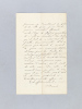 [ Copie d'une lettre d'Alexandre Dumas Fils  adressée à M. Veschoutre de Metz évoquant la condamnation à mort du communard Louis Rossel ]  Puys, ...