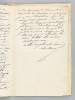 3 lettres autographes signées d'Alfred Potier de Courcy. 1 LAS datée de Paris, le 31 octobre 1887 sur papier à en-tête de la Compagnie d'Assurances ...