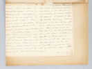 Lot de 7 Lettres autographes signée de François Deloncle et de 3 longues lettres autographes signées de Joseph Deloncle, adressées à et réunies par ...
